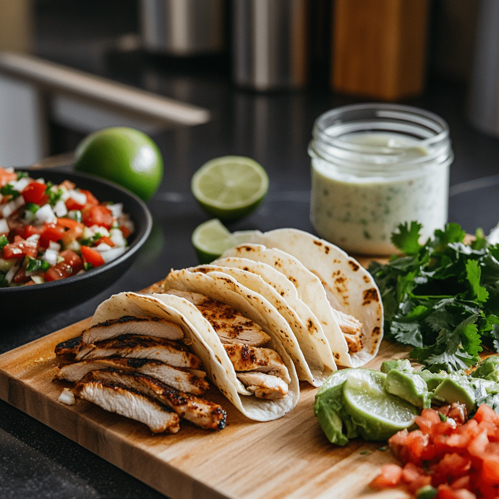 Baja Chicken Tacos: A Flavorful Fiesta 3 Recipes Amani- Baja Chicken Tacoss Recipes Amani-