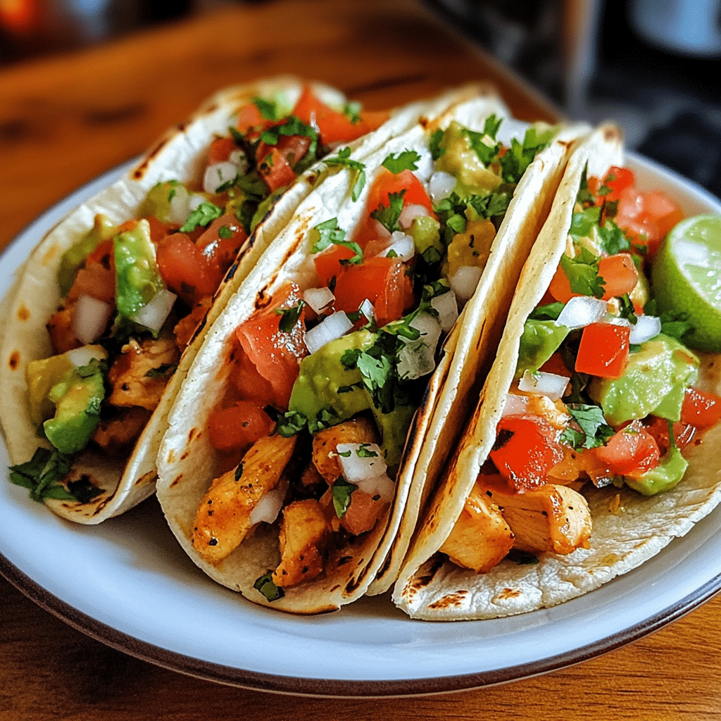baja chicken tacos​ 1 Recipes Amani-